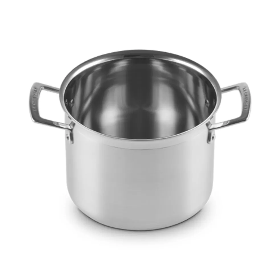 Olla para pasta de acero inoxidable tricapa Classic Le Creuset