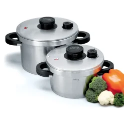 Olla rápida de acero inox Alto Cristel