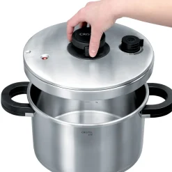 Olla rápida de acero inox Alto Cristel