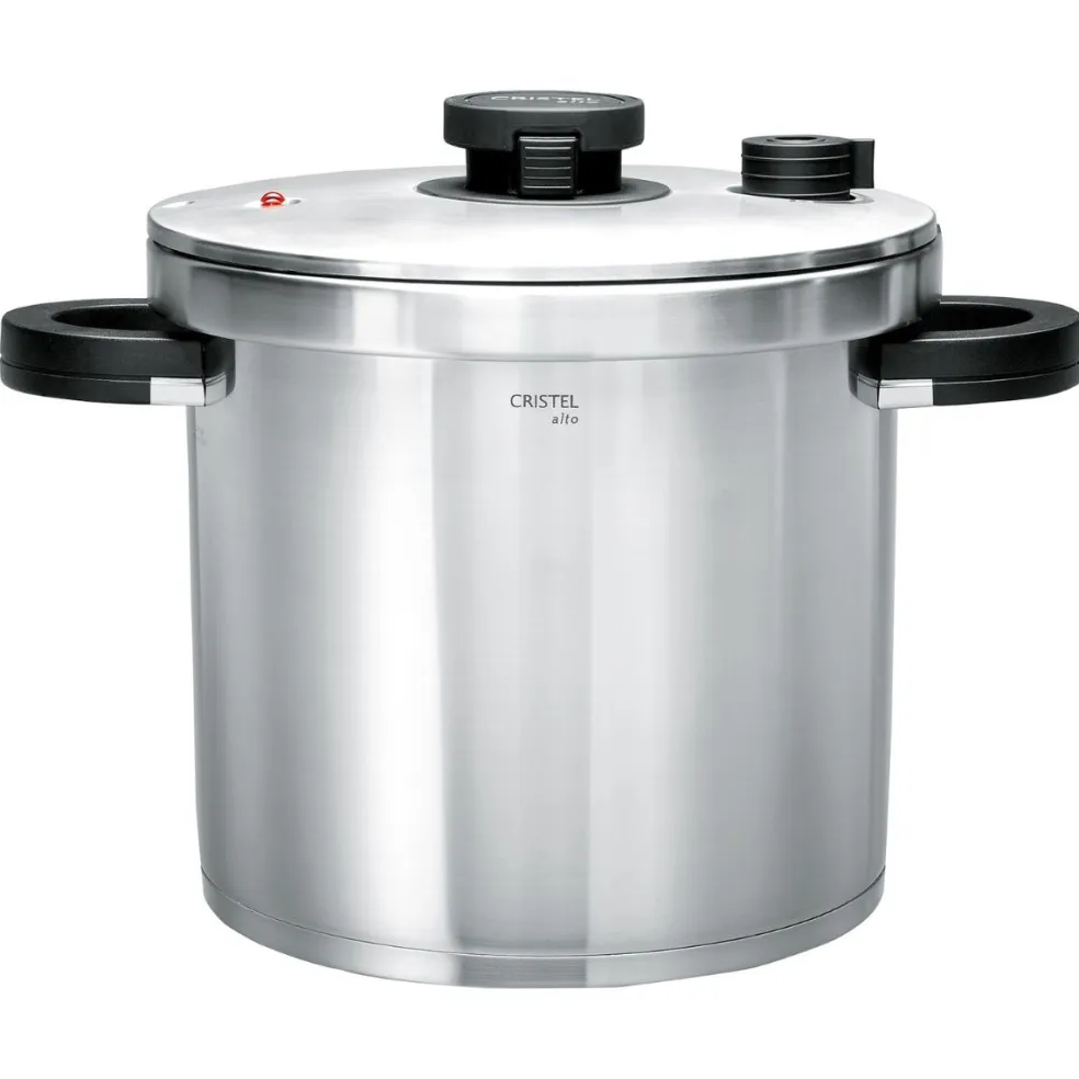 Olla rápida de acero inox Alto Cristel