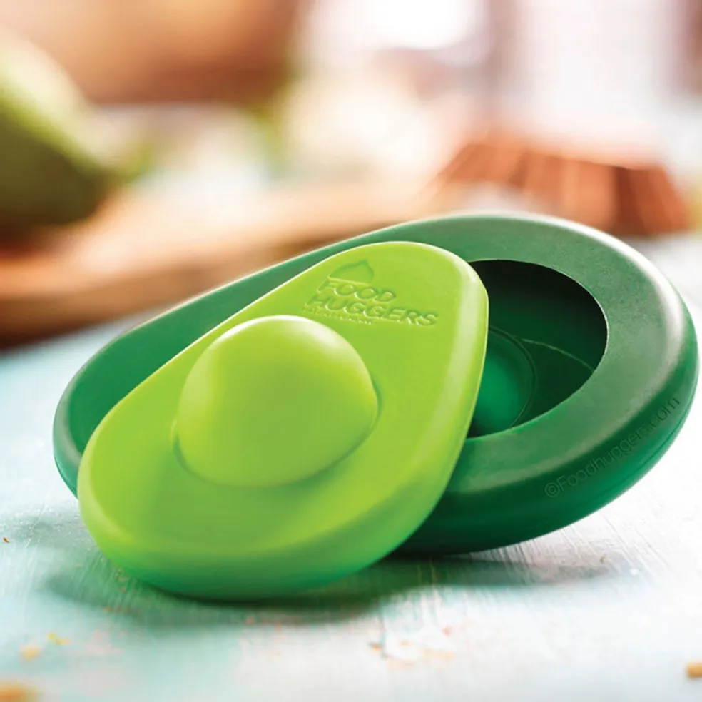Pack amantes del aguacate: Abridor de aguacates Microplane + Tapas Food Huggers