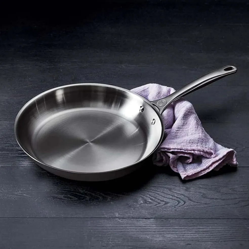Pack Completo Le Creuset: Cocotte + Parrilla de hierro + Sartén inox 3-Ply