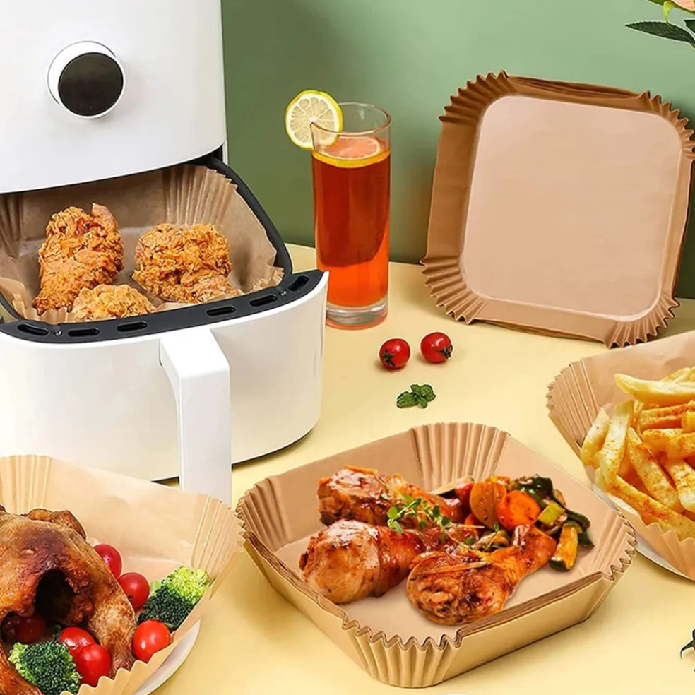 Pack de 50 bandejas para freidora de aire y horno de Ibili