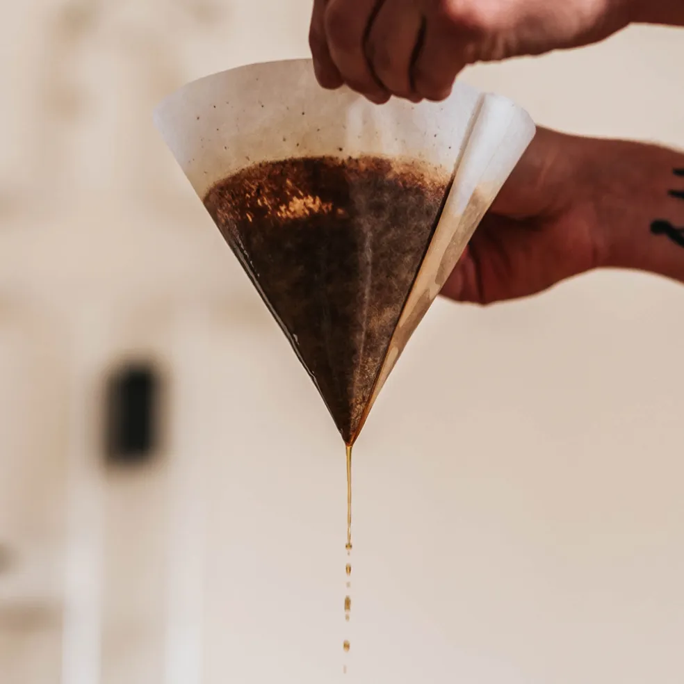 Pack de 100 filtros circulares para cafetera Chemex