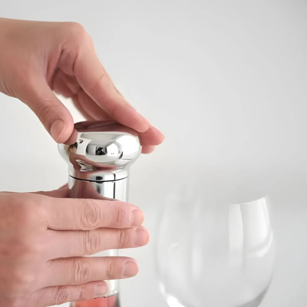 Pack de 3 piezas con abridor para vino Parrot Alessi