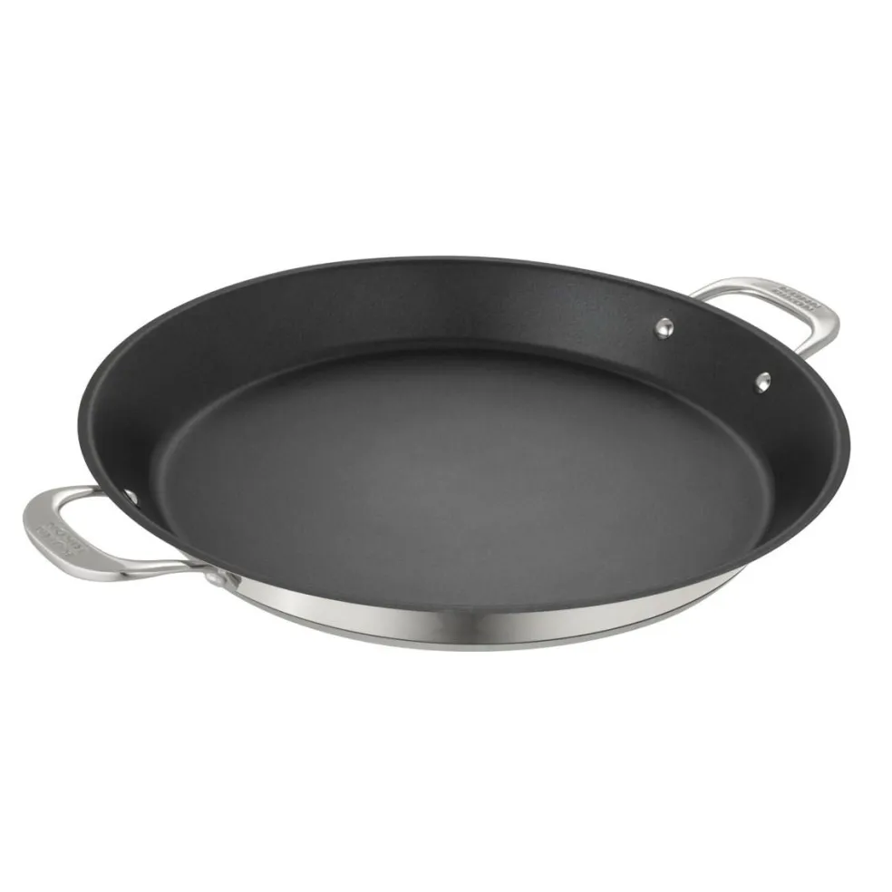 Paellera antiadherente con exterior de acero inox Allround Kuhn Rikon