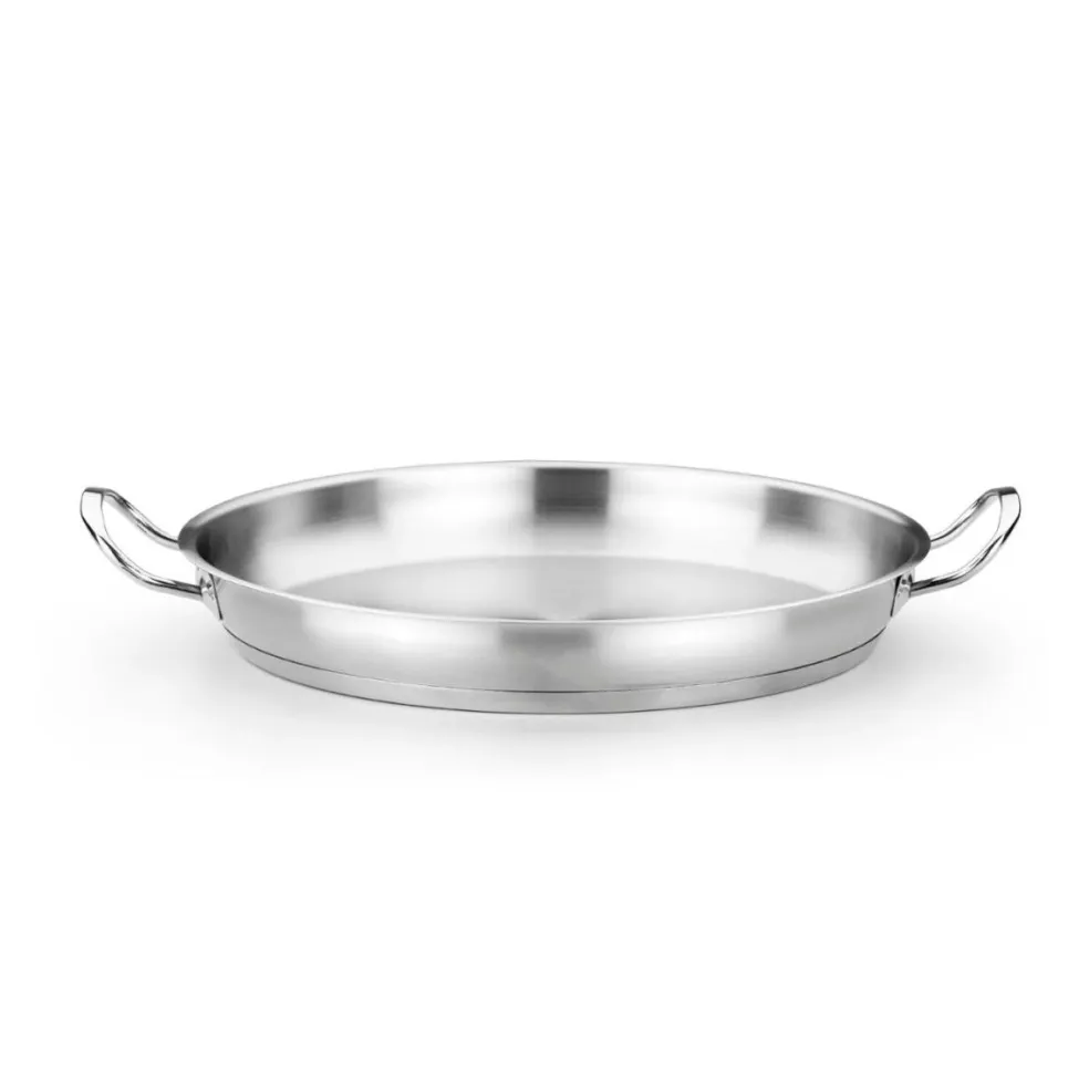 Paellera de acero inoxidable Profesional Bra
