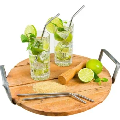 Pajitas de acero inoxidable Lurch