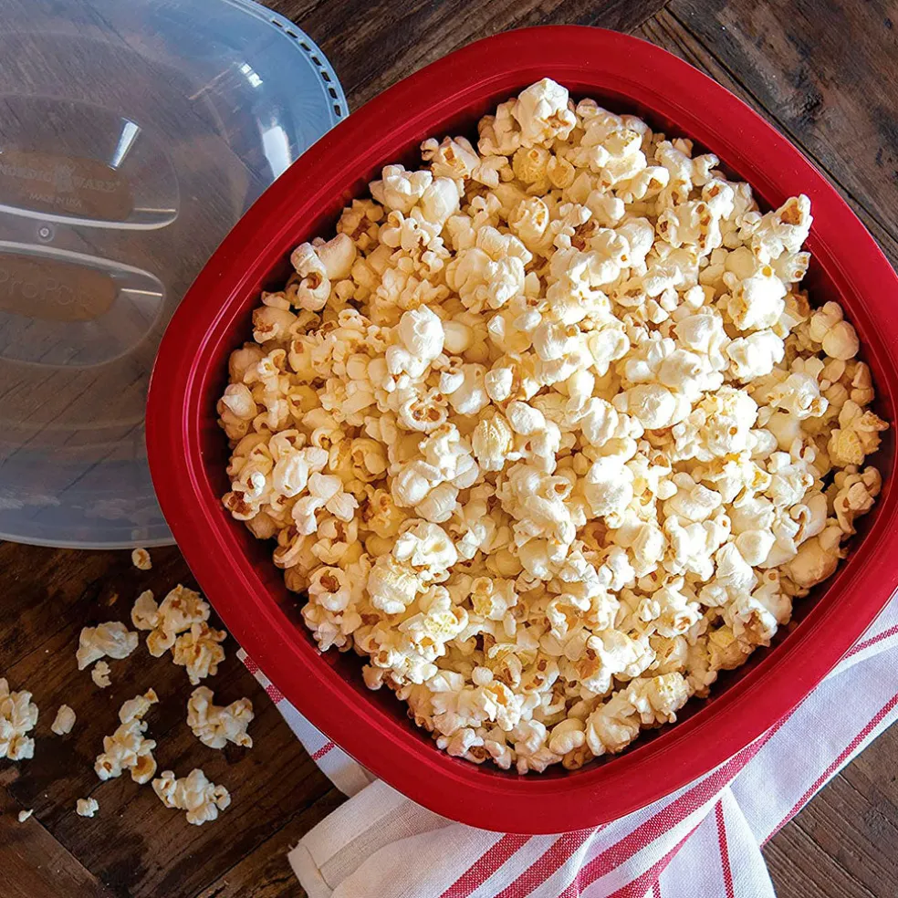 Palomitero Nordic Ware: Bol con tapa para palomitas