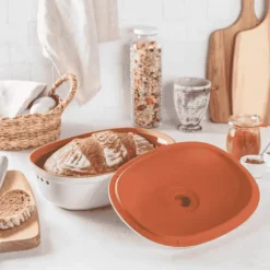 Panera ovalada de terracota Römertopf