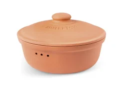 Panera redonda de terracota Römertopf