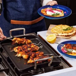 Parrilla grill rectangular antiadherente TNS PRO Le Creuset