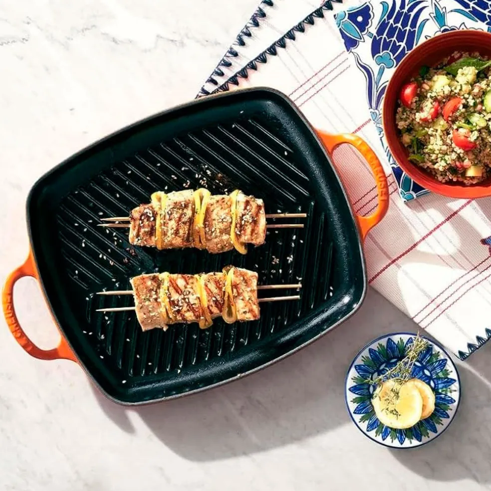 Parrilla grill rectangular honda Le Creuset