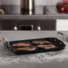 Parrilla lisa rectangular antiadherente TNS PRO Le Creuset