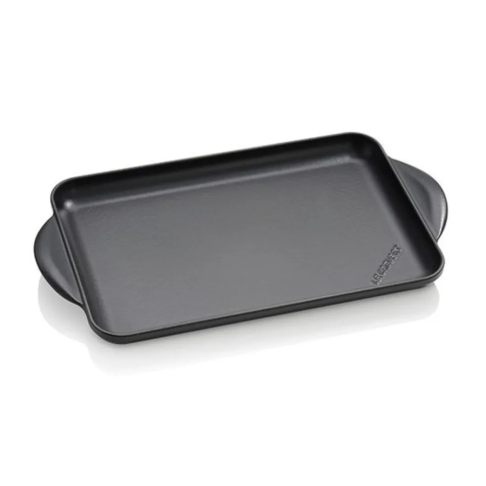 Parrilla lisa rectangular Tradition Le Creuset