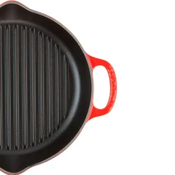 Parrilla tipo skillet redonda alta grill Evolution Le Creuset