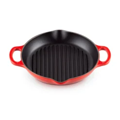 Parrilla tipo skillet redonda alta grill Evolution Le Creuset