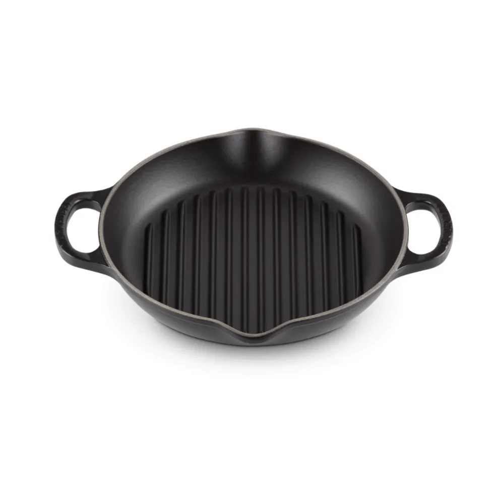 Parrilla tipo skillet redonda alta grill Evolution Le Creuset