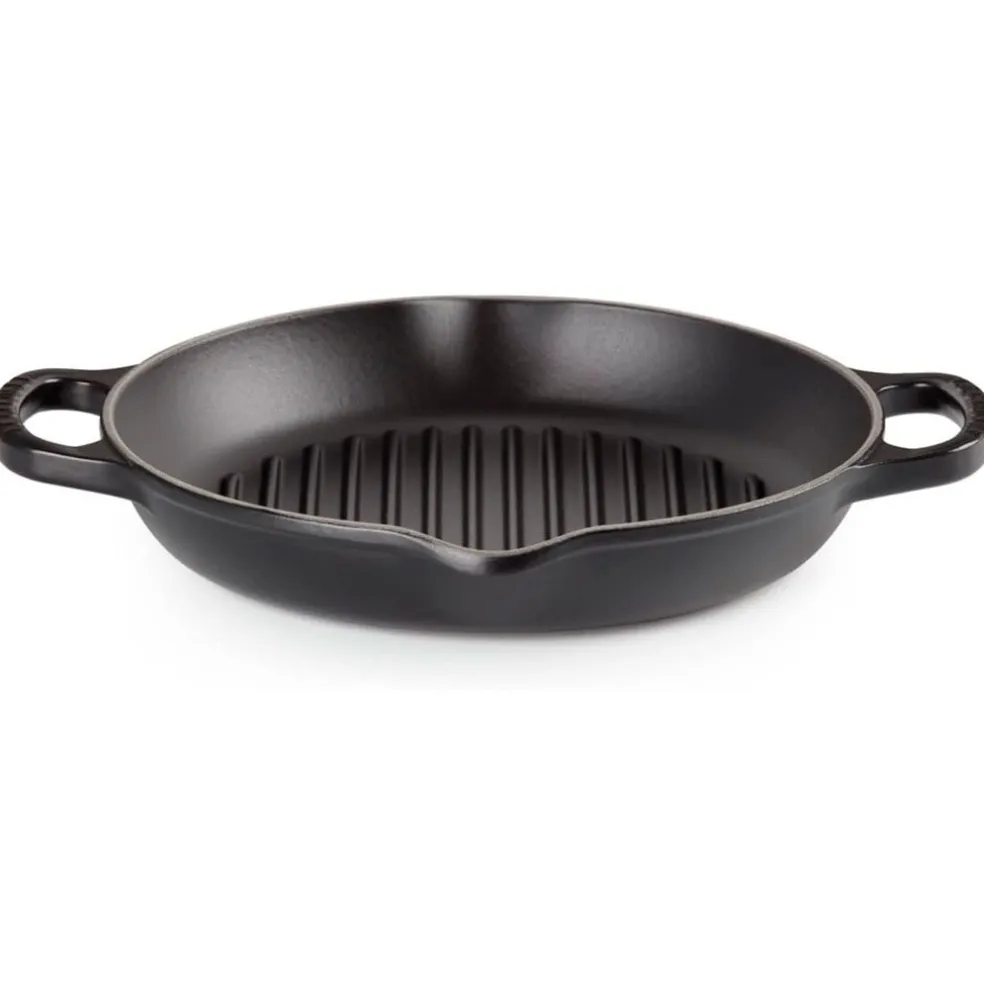 Parrilla tipo skillet redonda alta grill Evolution Le Creuset