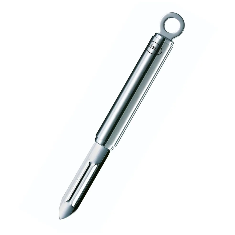 Pelador de acero inoxidable para zurdos y diestros Rösle