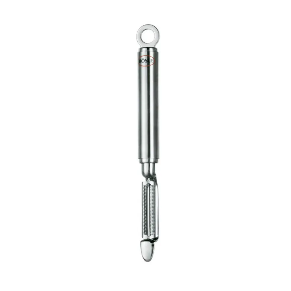 Pelador de cuchilla dentada de acero inoxidable Rösle