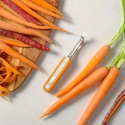 Pelador de verduras de acero inoxidable Peel Out Full Circle