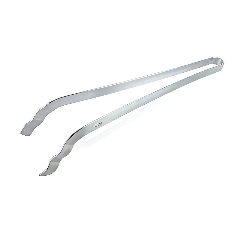 Pinzas curvas de acero inoxidable para parrillas Rösle