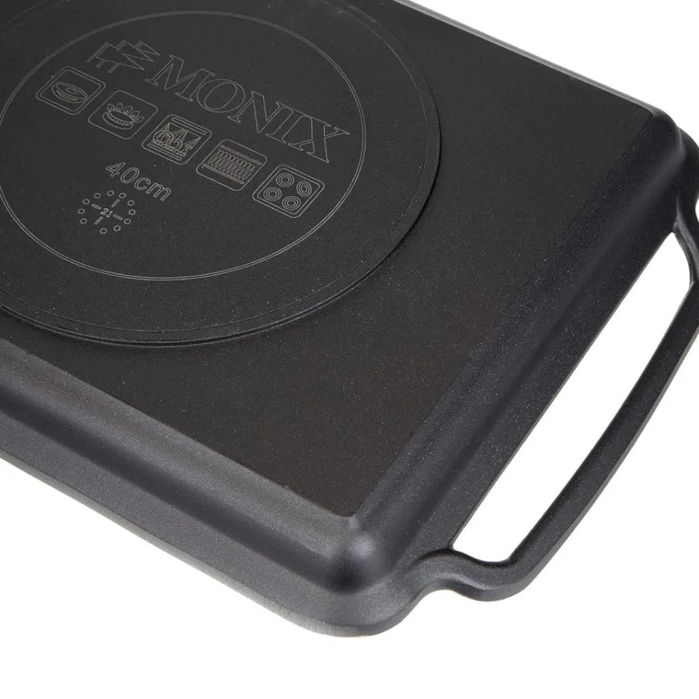 Plancha antiadherente con rayas Solid+ Monix