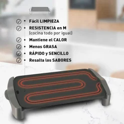 Plancha eléctrica para asar M-Magic de Jata