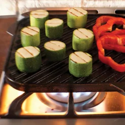 Plancha grill cuadrada reversible de hierro Lodge