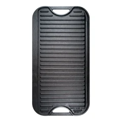 Plancha grill XL Rectangular y Reversible de hierro Lodge