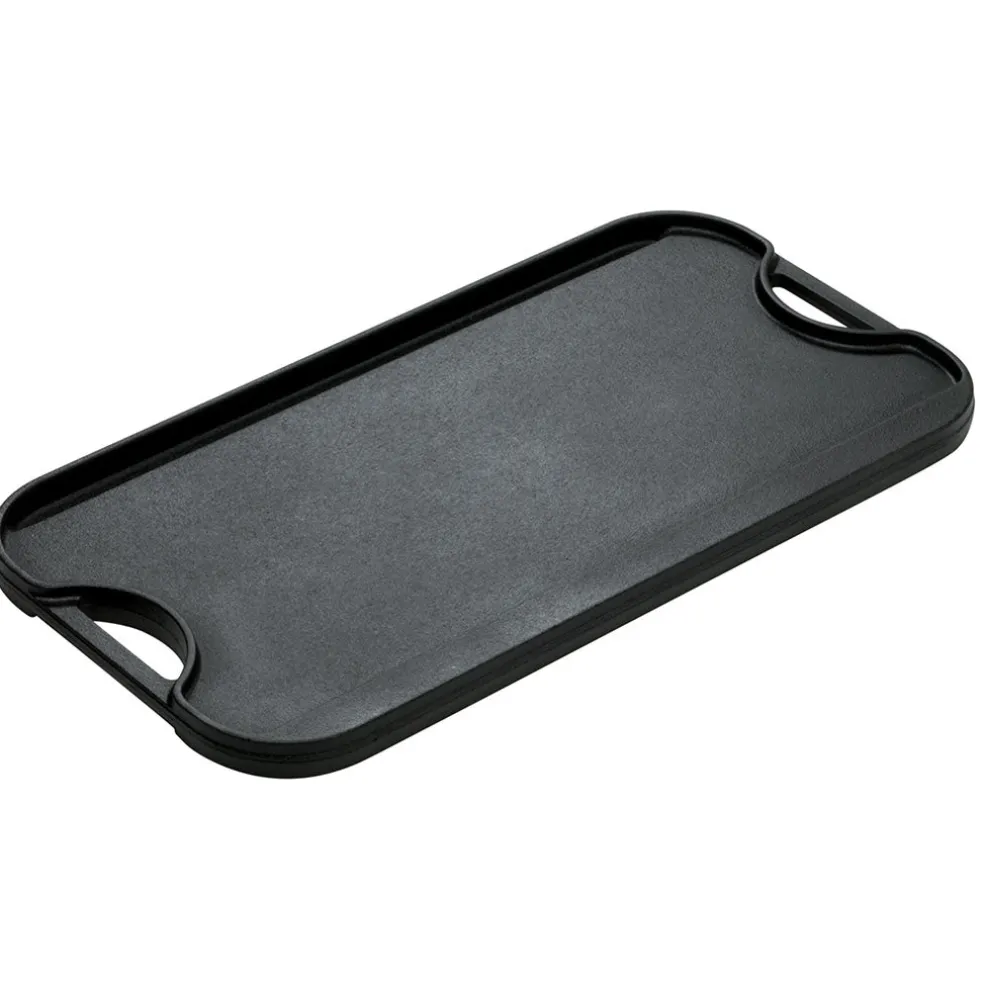 Plancha grill XL Rectangular y Reversible de hierro Lodge