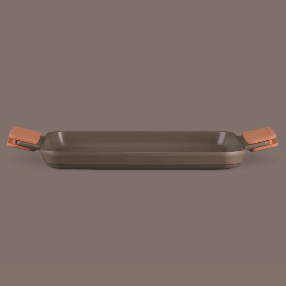 Plancha lisa antiadherente fuego y horno Compac Pro Bra
