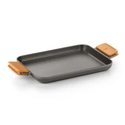 Plancha lisa antiadherente fuego y horno Compac Pro Bra