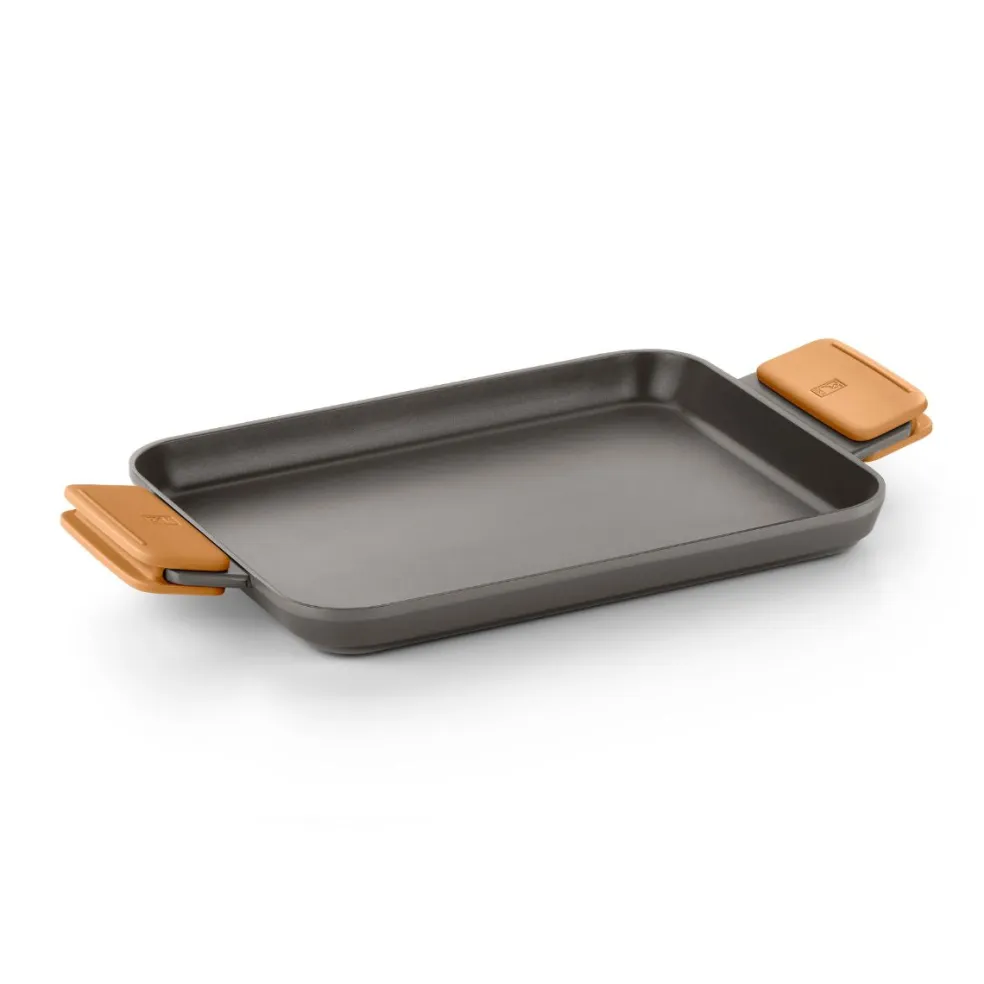 Plancha lisa antiadherente fuego y horno Compac Pro Bra