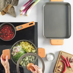 Plancha lisa antiadherente fuego y horno Compac Pro Bra