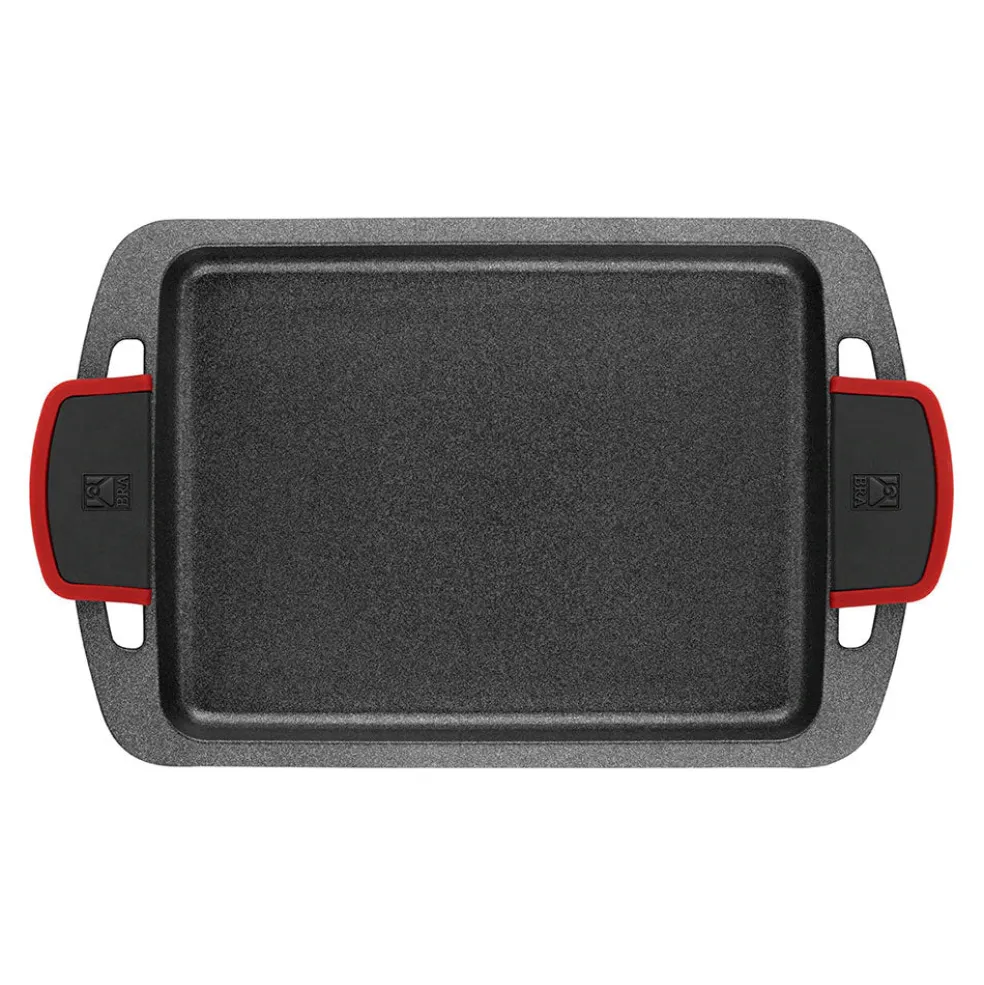 Plancha lisa antiadherente fuego y horno Bistro BRA