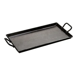 Plancha rectangular de hierro con asas Lodge