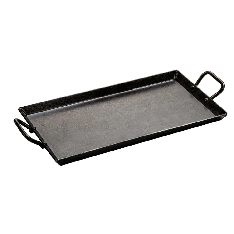 Plancha rectangular de hierro con asas Lodge