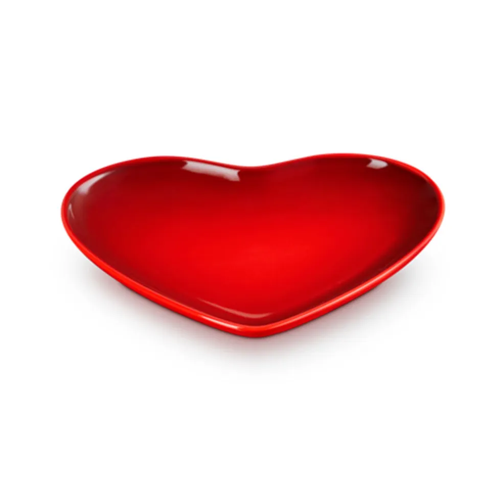 Plato cerámico corazón Le Creuset