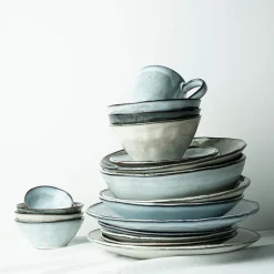 Plato de cena de gres Organic Collection