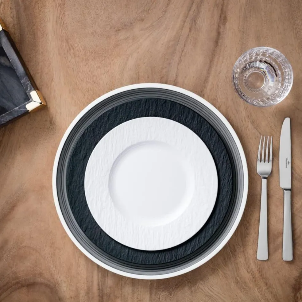 Plato de porcelana Manufacture Rock Villeroy & Boch