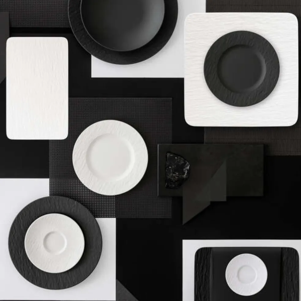 Plato de porcelana Manufacture Rock Villeroy & Boch
