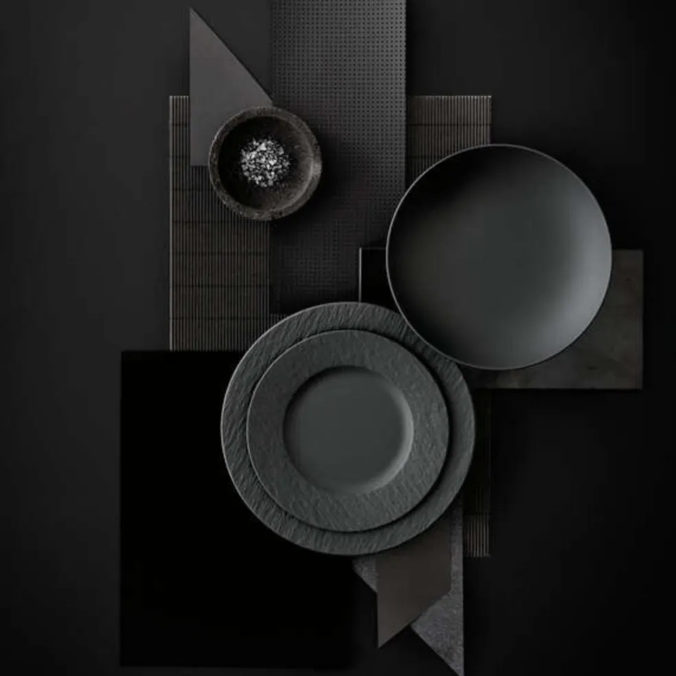Plato de porcelana Manufacture Rock Villeroy & Boch