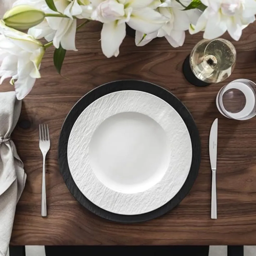 Plato de porcelana Manufacture Rock Villeroy & Boch