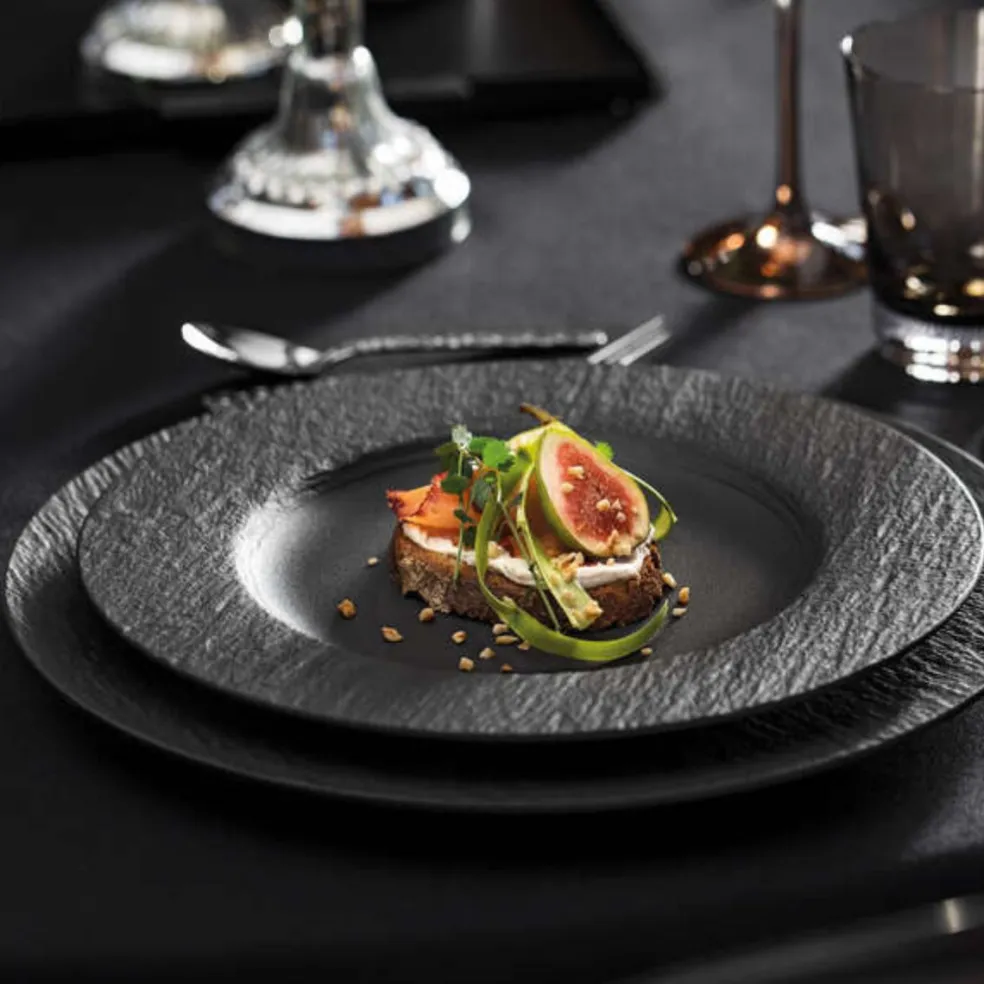 Plato de porcelana Manufacture Rock Villeroy & Boch