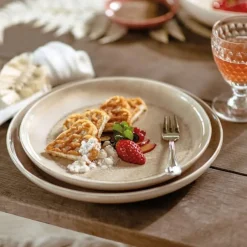 Plato de porcelana Perlemor Sand Villeroy & Boch