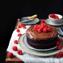 Plato de postre de gres Organic Collection