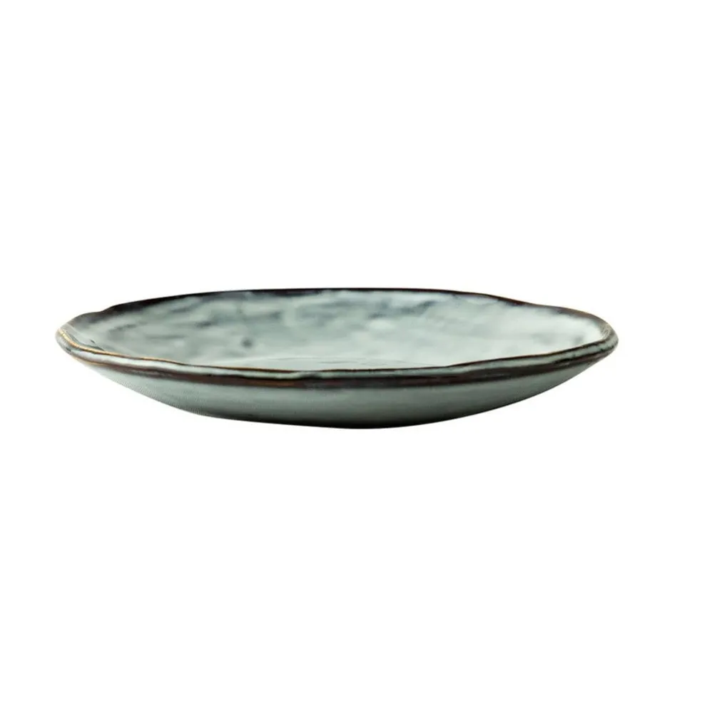 Plato de postre de gres Organic Collection