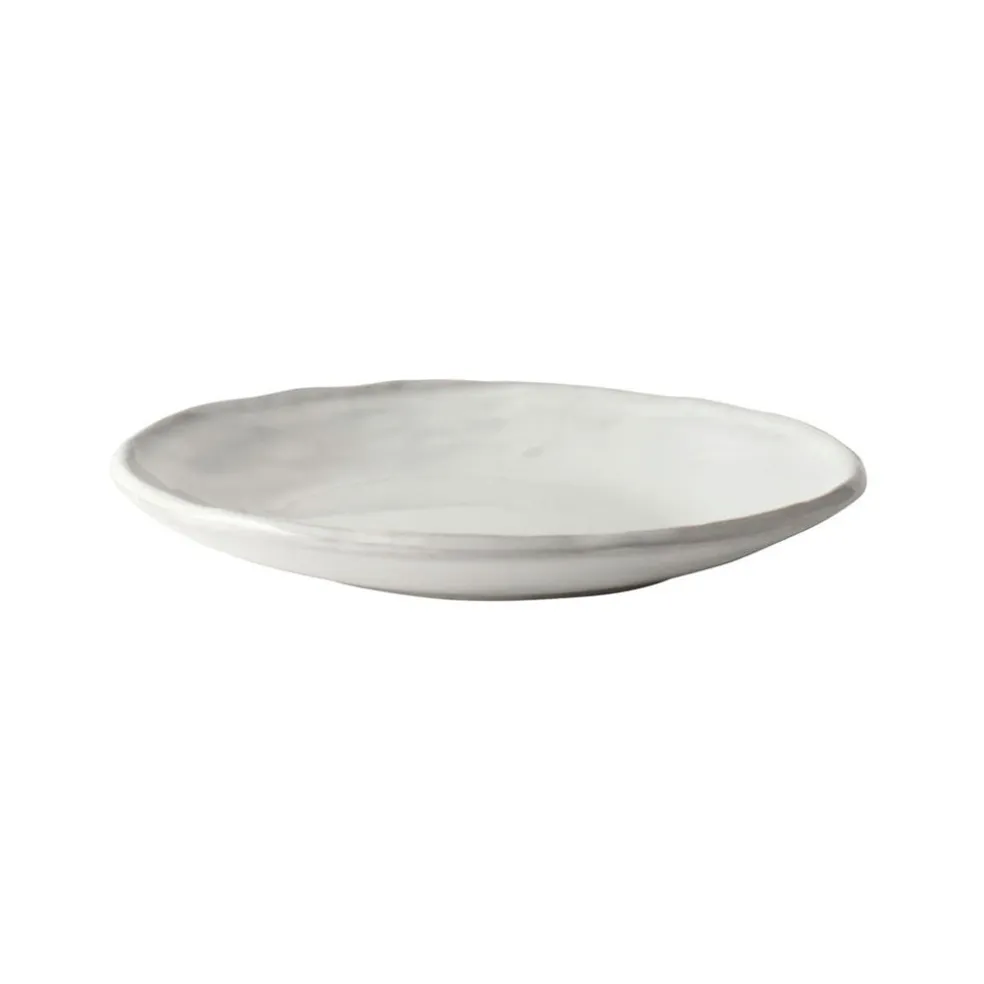 Plato de postre de gres Organic Collection